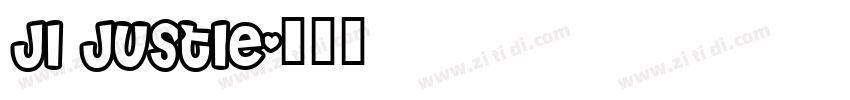 JI Justle字体转换